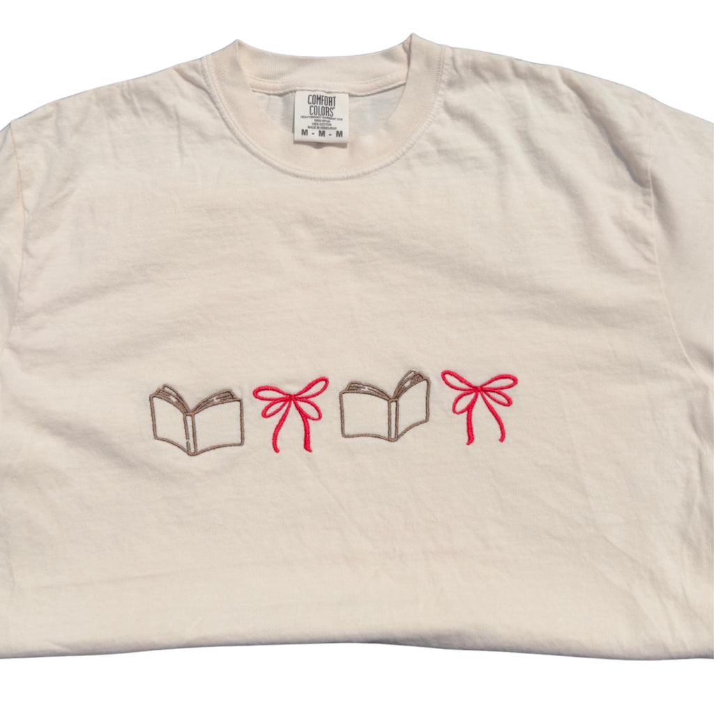 Book Bow T-Shirt