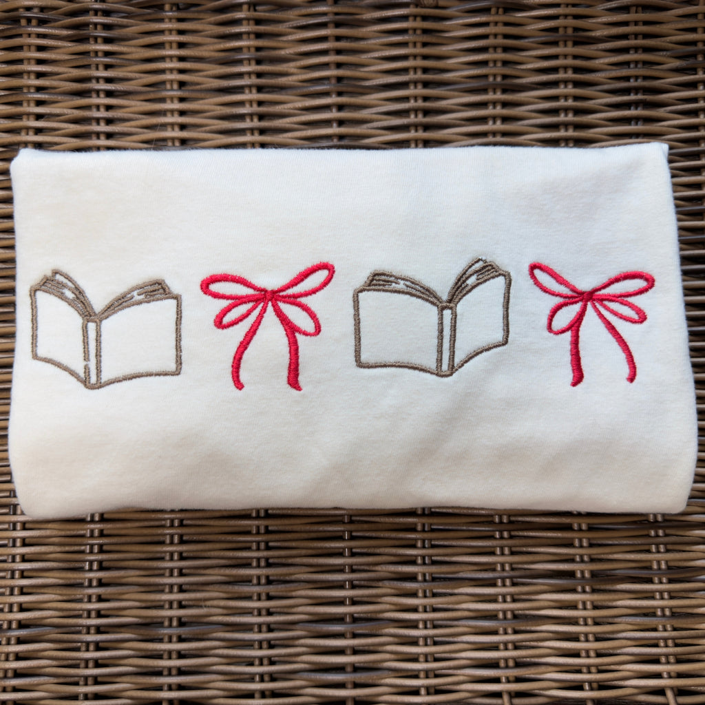Book Bow T-Shirt