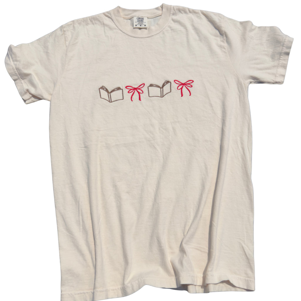 Book Bow T-Shirt