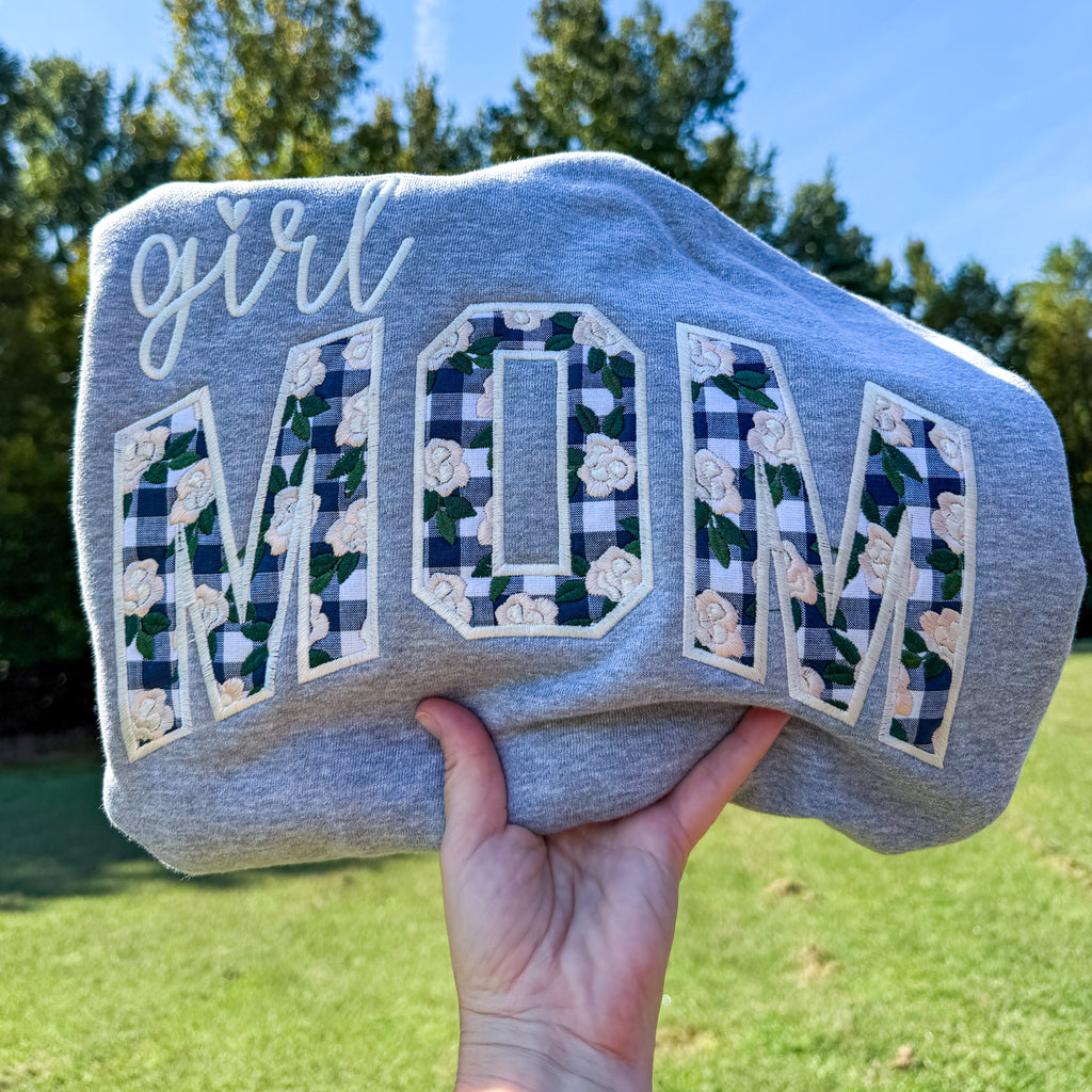 Rosy Girl Mom Sweatshirt