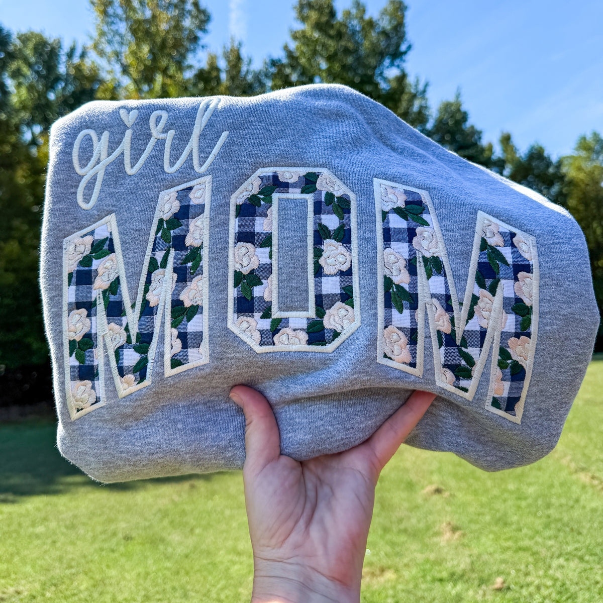 Rosy Girl Mom Sweatshirt