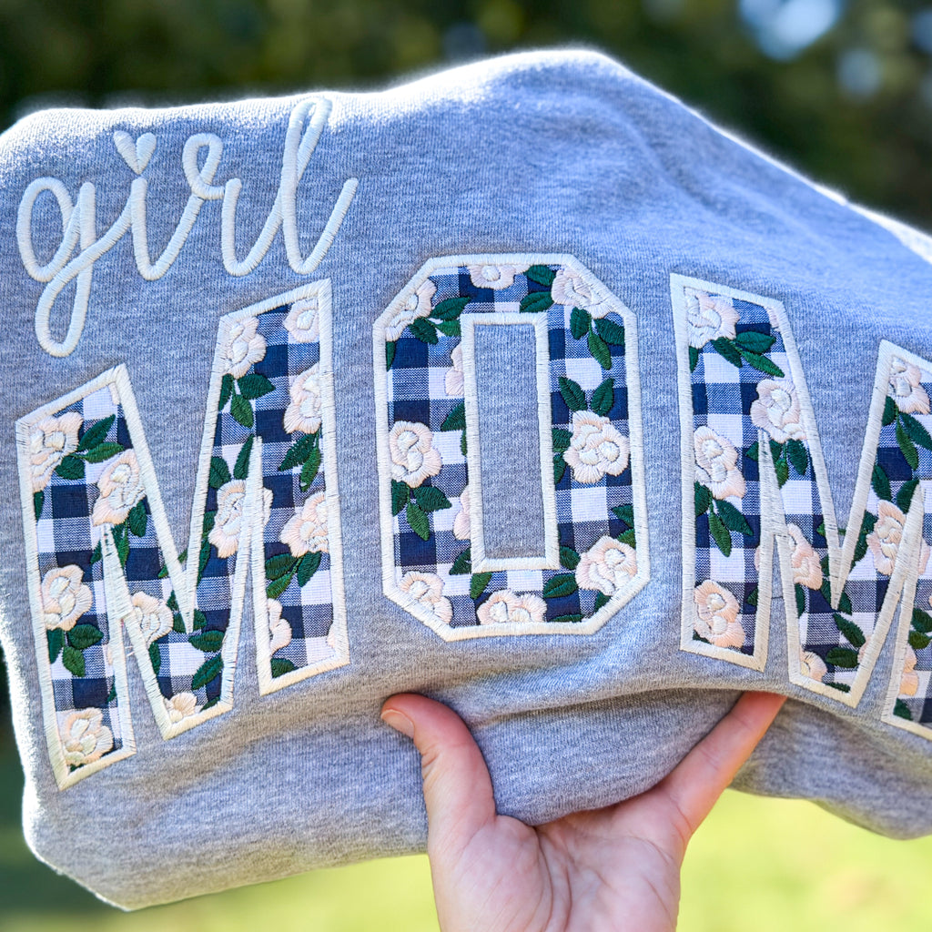 Rosy Girl Mom Sweatshirt