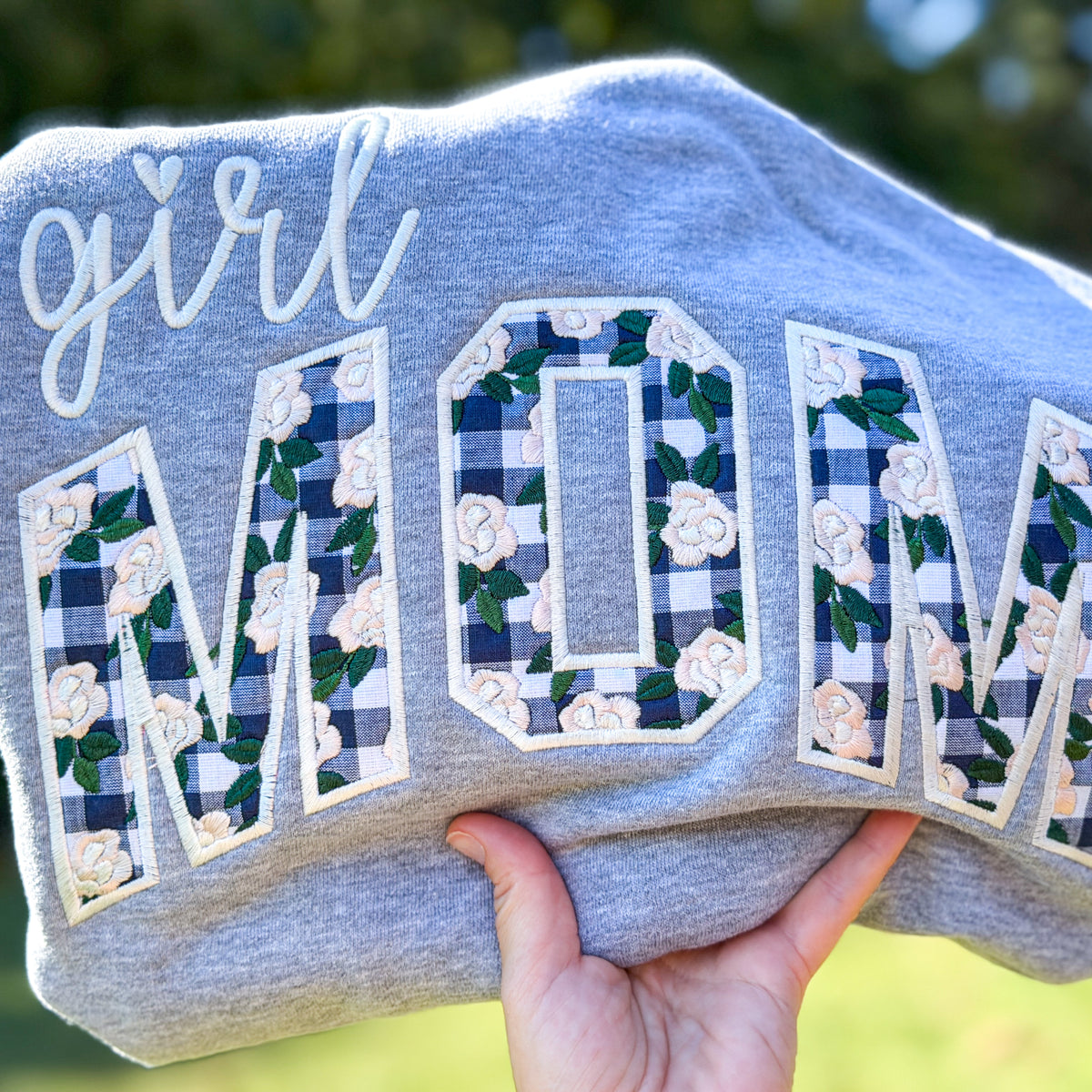 Rosy Girl Mom Sweatshirt
